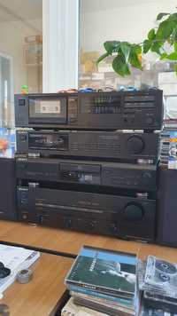 Sony vintage audio + deck Luxman K-92