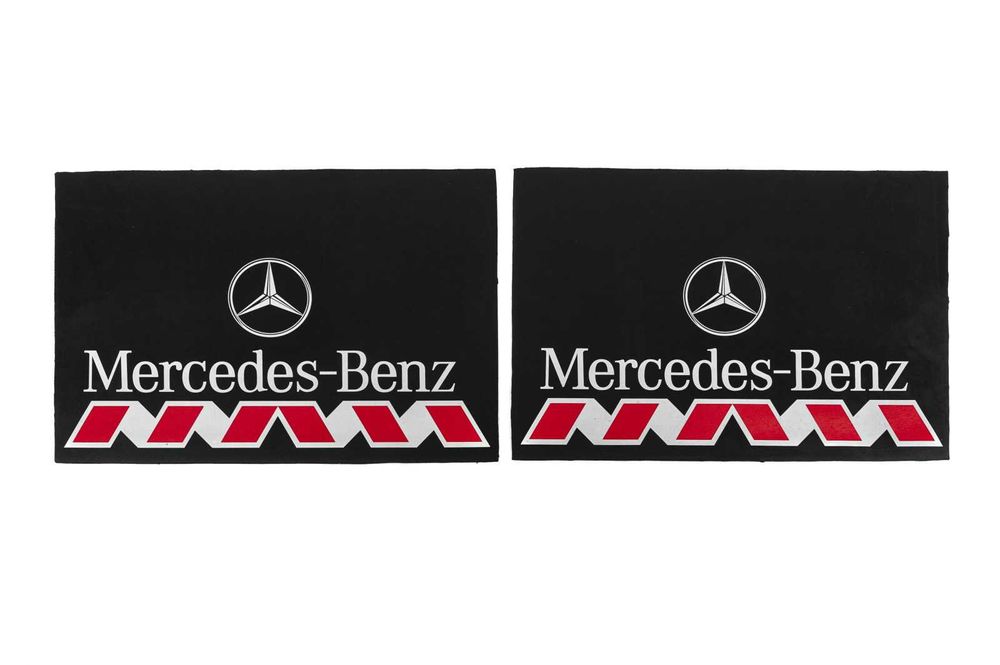 Калобрани Mercedes / Мерцедес за влекач, камиони, ремарке 50x35 см к-т