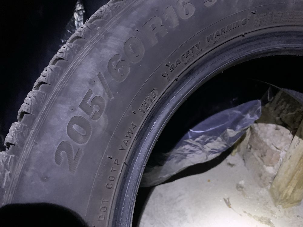 Kumho WinterCraft W51 205/60/16 7-8 мм грайфересе