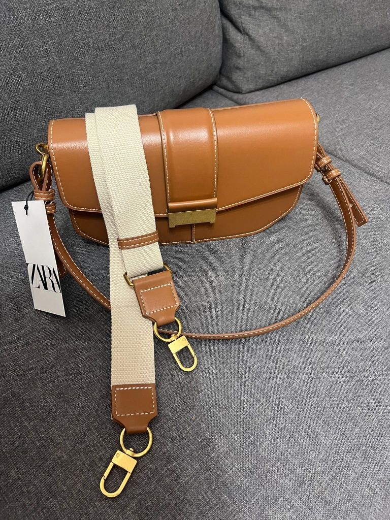 Vand geanta de dama marca Zara, cu eticheta
