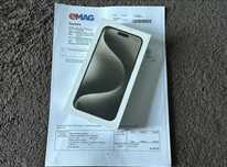 Iphone 15 Pro Max; 512 GB; Natural Titanium; Ca Nou; Factura Emag