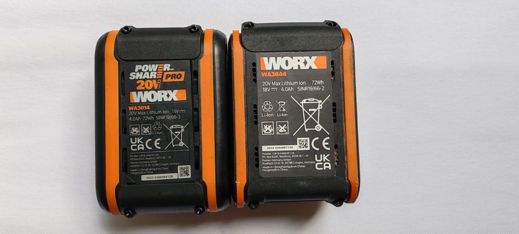 Worx 4ah Acumulatori