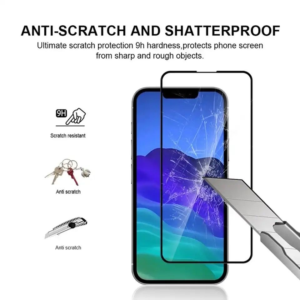 Стъклен протектор за всички модели iPhone