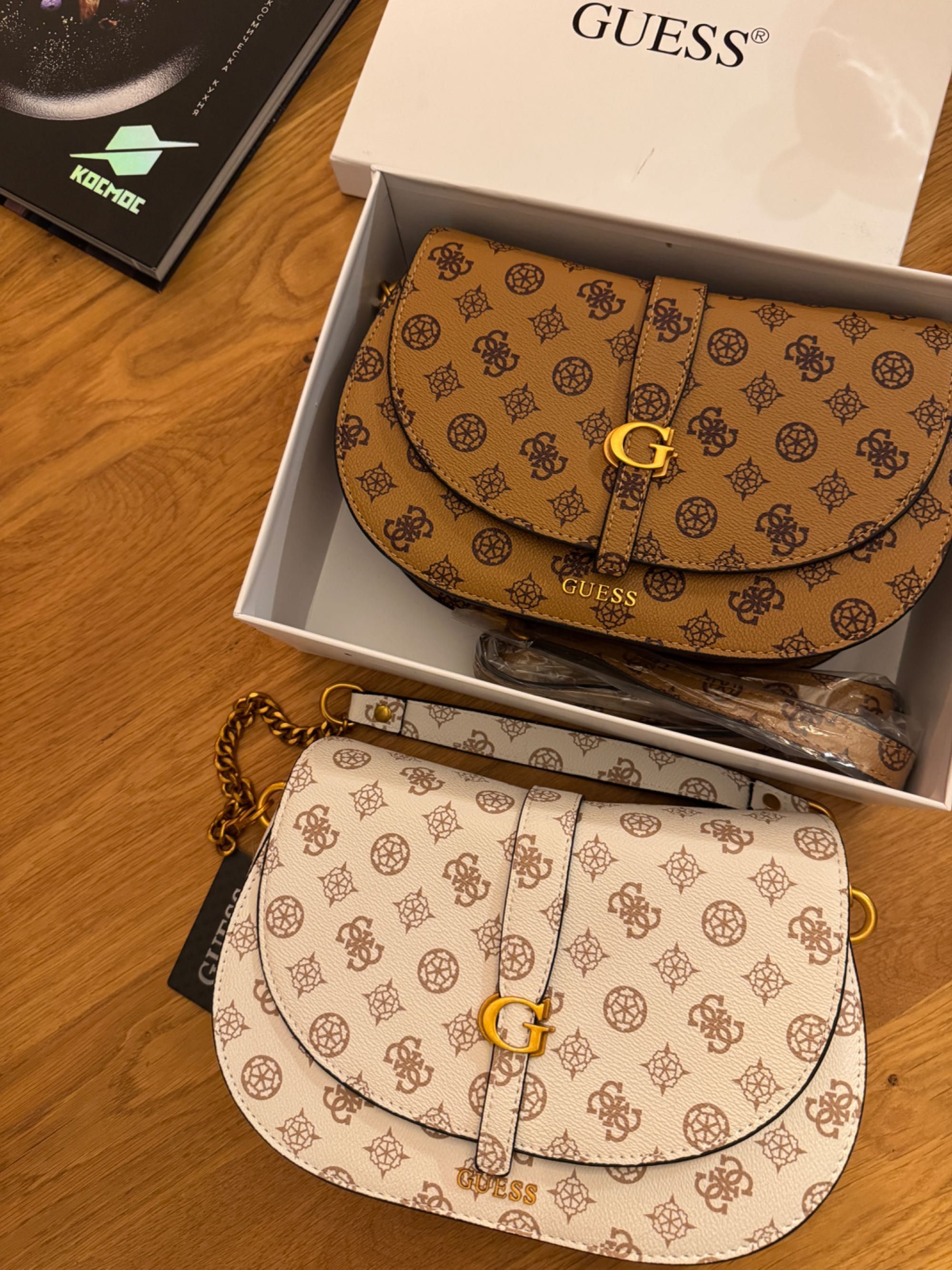 Guess нови оригинални чанти чанта с опаковка