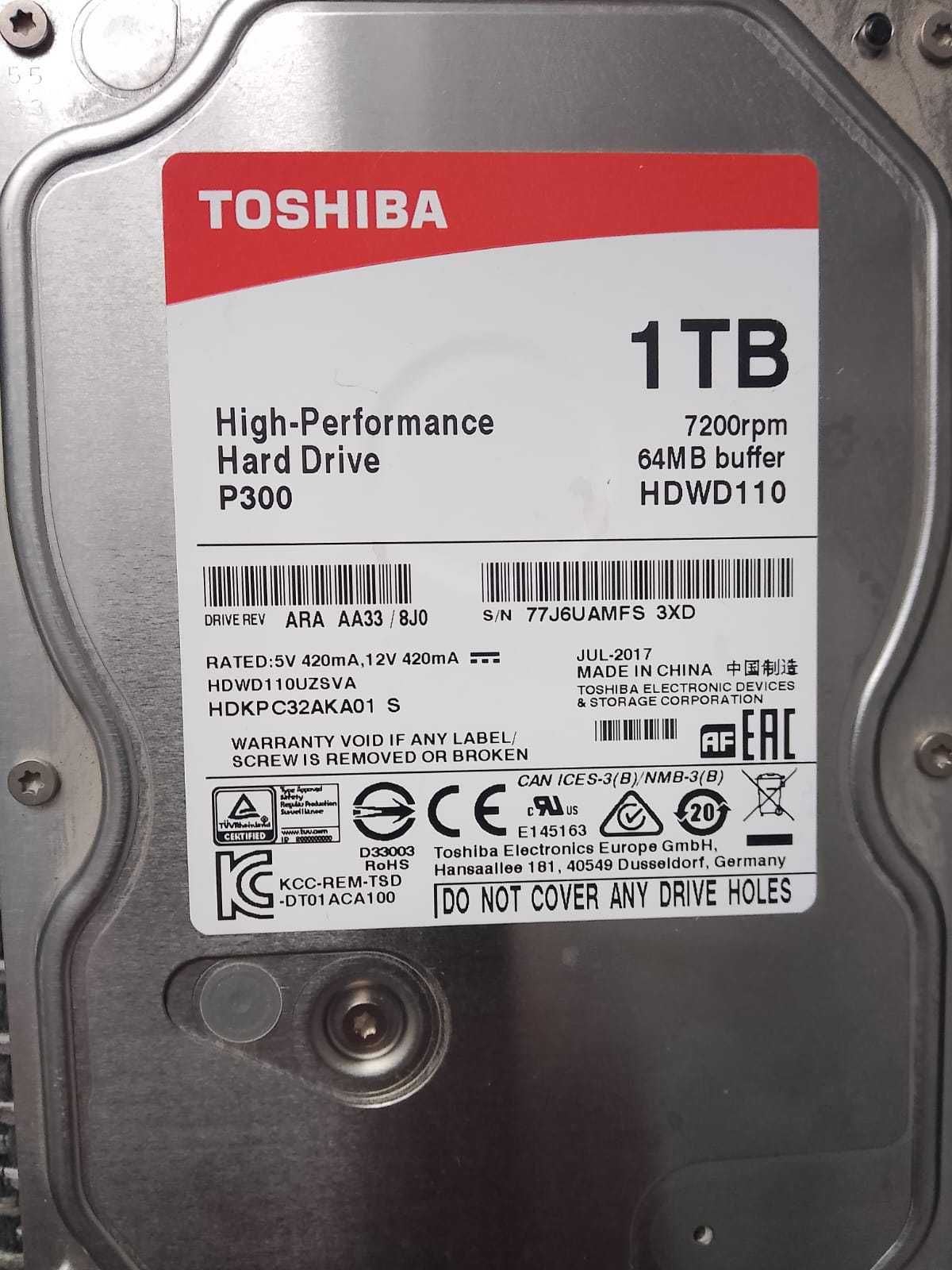 HDD 1Тб в идеальном состоянии.