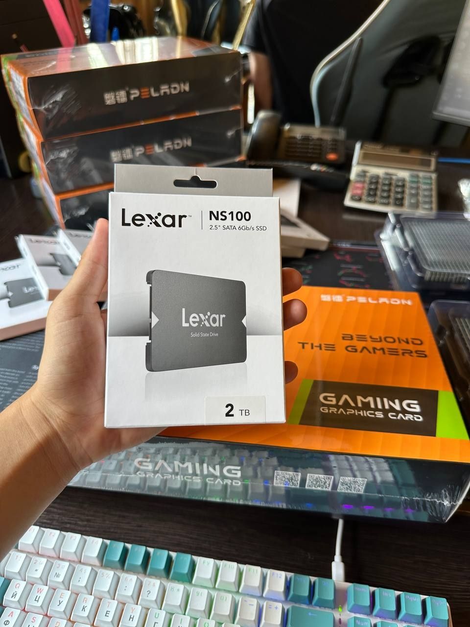 SSD sata lexar 128/256/2 tb
