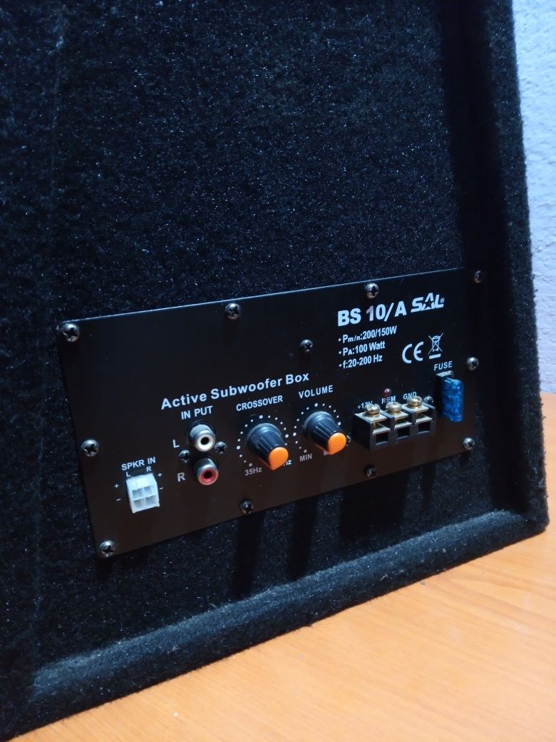 Subwoofer auto activ