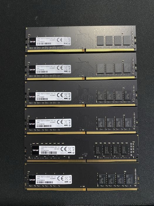 UDIM DDR4 16 Gb 3200hz lexar b/u