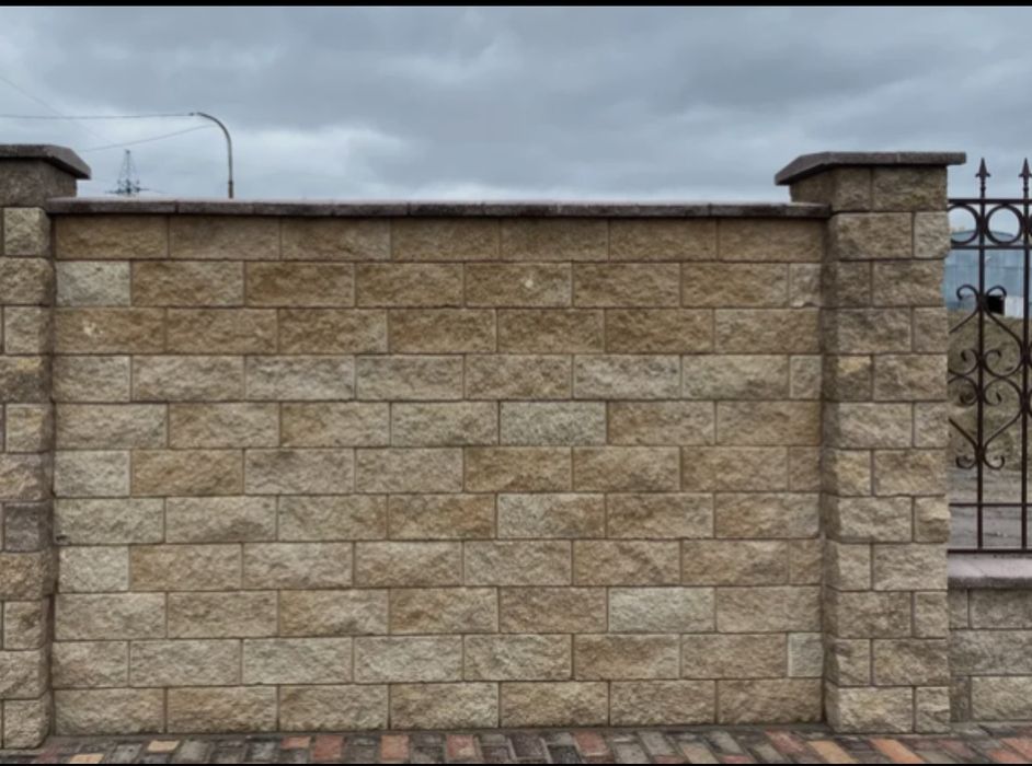 Заборы из блоков, колонны, Ворота и прочие строительные работы. Алм