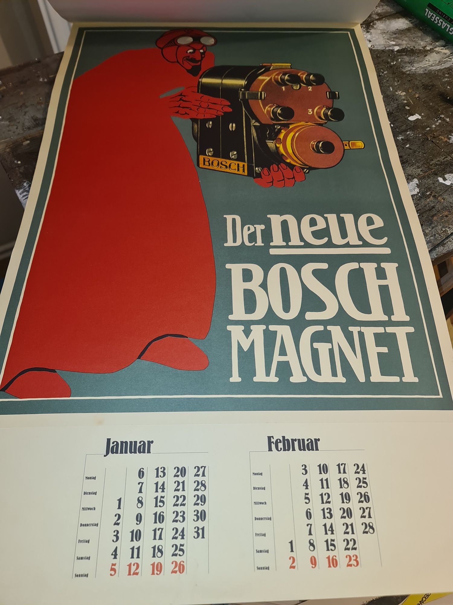 Vand calendar bosch 1986