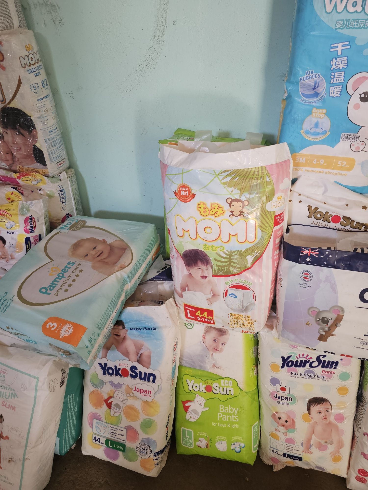 Памперсы yokosun buggies pampers