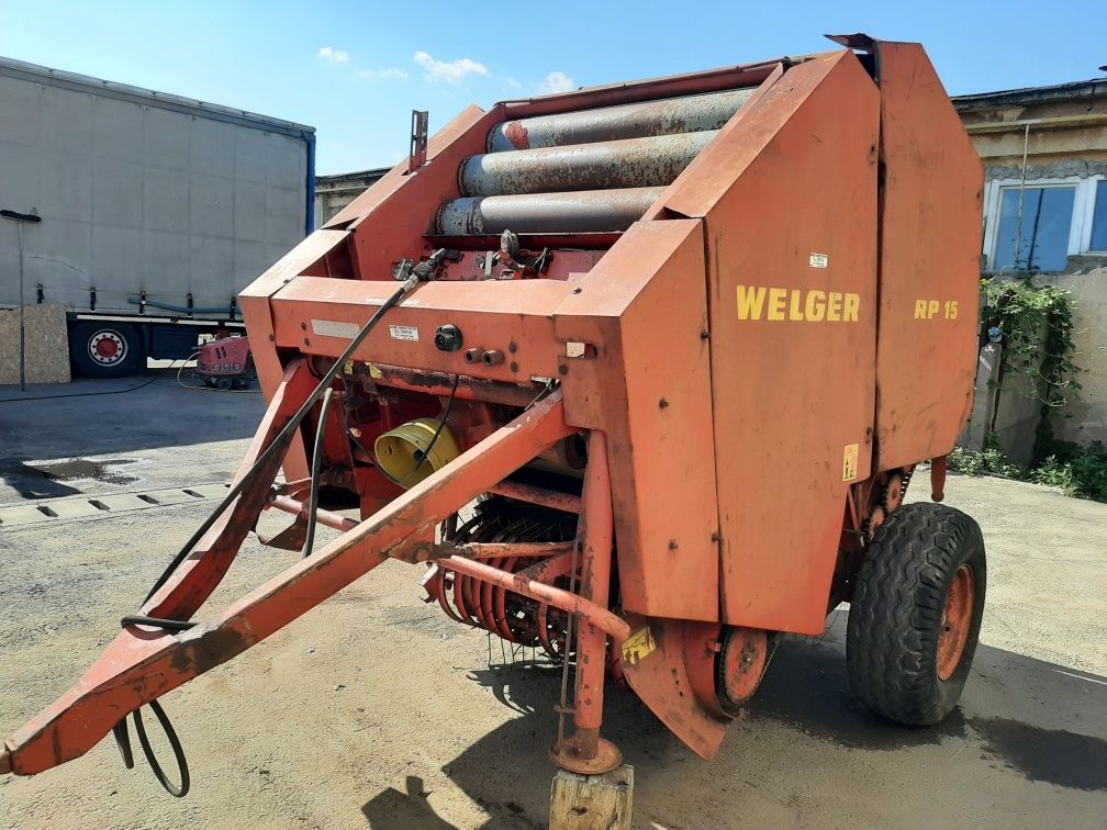 Balotiera Welger rp 15, rotobal 150 /  120, presa baloti rot tractor