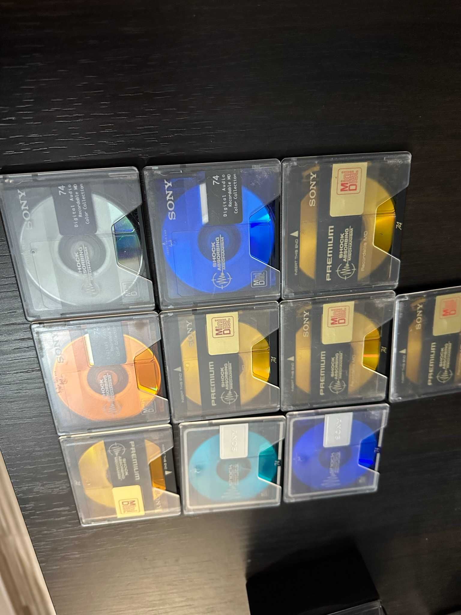 10 mini disc uri cu muzica sony