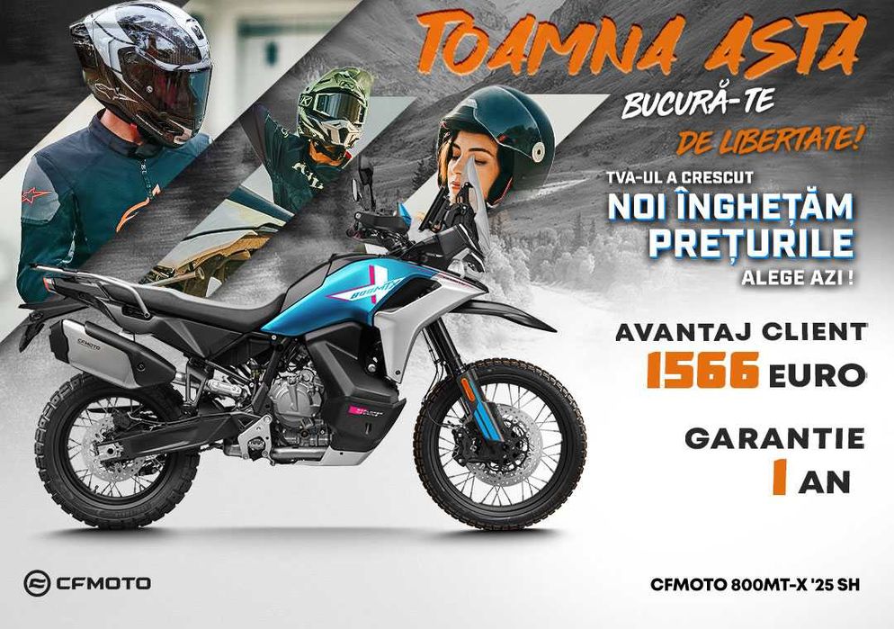 Motocicleta CFMOTO 800MT-X '25 SH