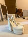 Pantofi platforma mireasa