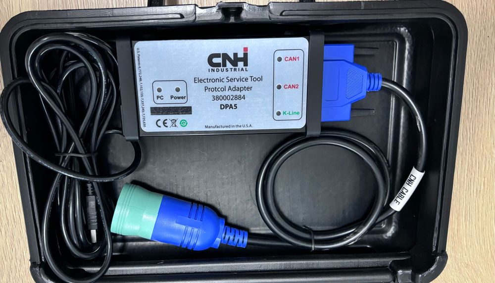 Диагностика CNH DPA5 Case New Holland 2024г с