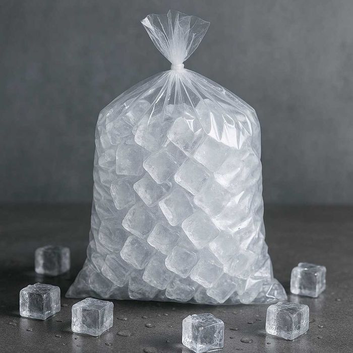 Лёд в кубиках /опт и розница, высочайшего качества 5кг