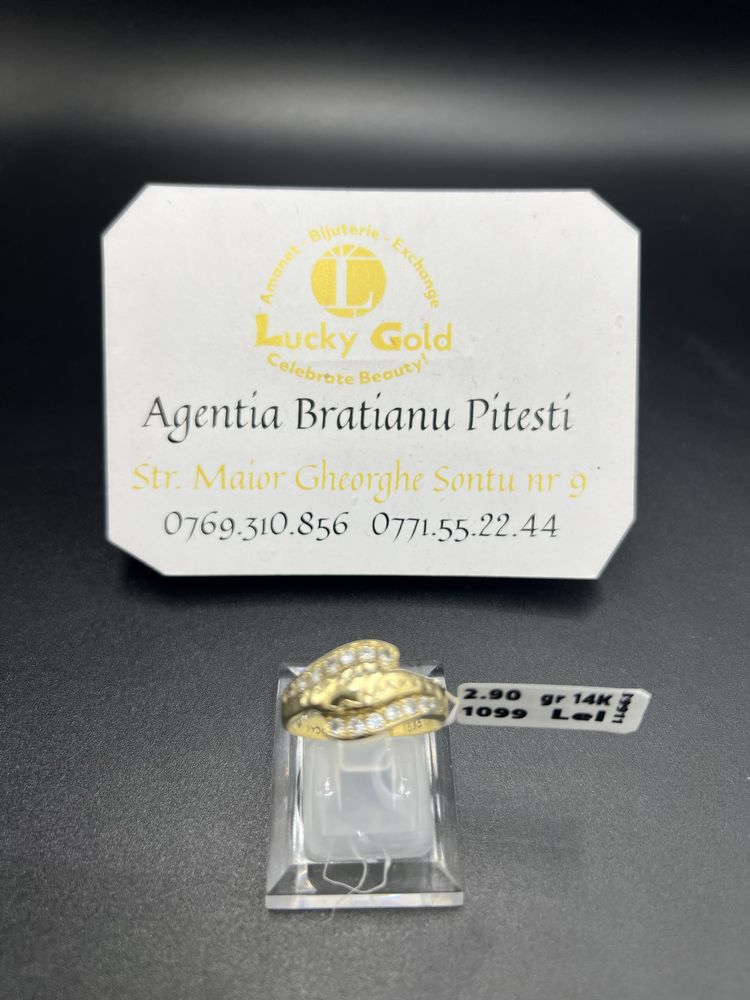 Inel Aur 14k 2.90gr marimea 16 cod produs 17224