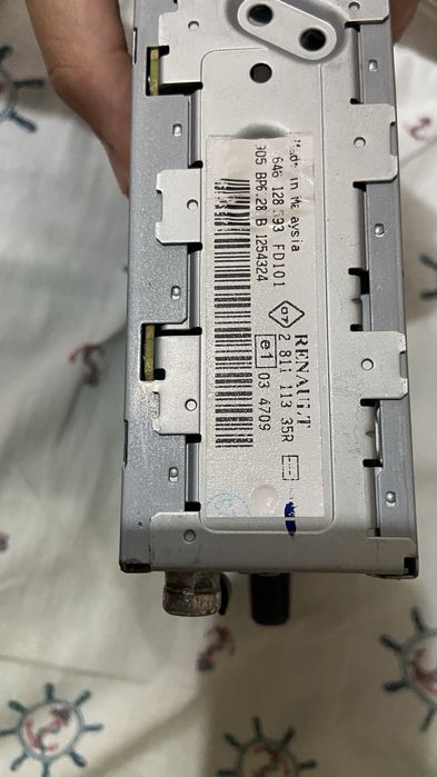 Casetofon/Radio Blaupunkt Original Dacia logan 1