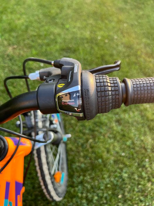 Bicicleta copii mtb CROSS Speedster Girl 20 - Portocaliu | 6-8 ani
