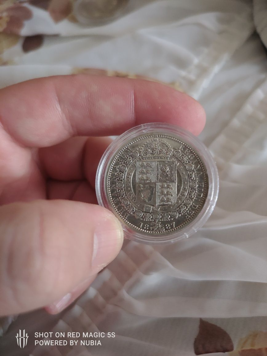 Moneda argint Victoria