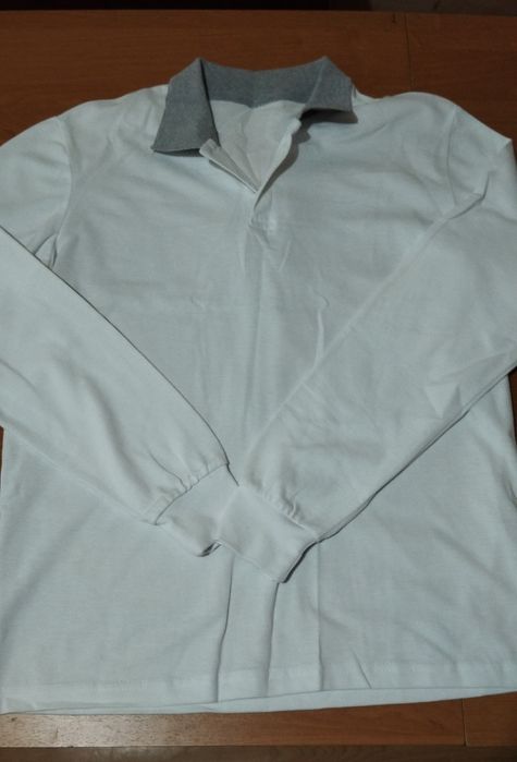 Поло с длинным рукавом