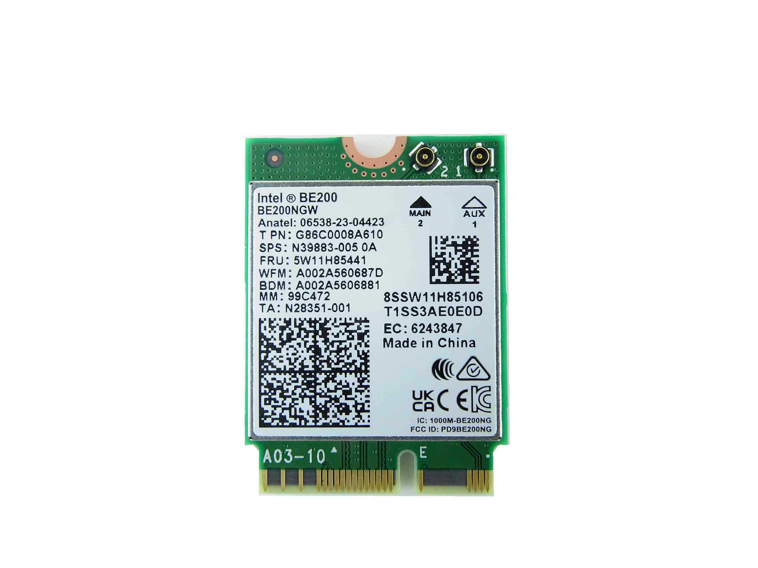 Нова Wifi 7 Intel BE200NGW WiFi Card Intel BE200