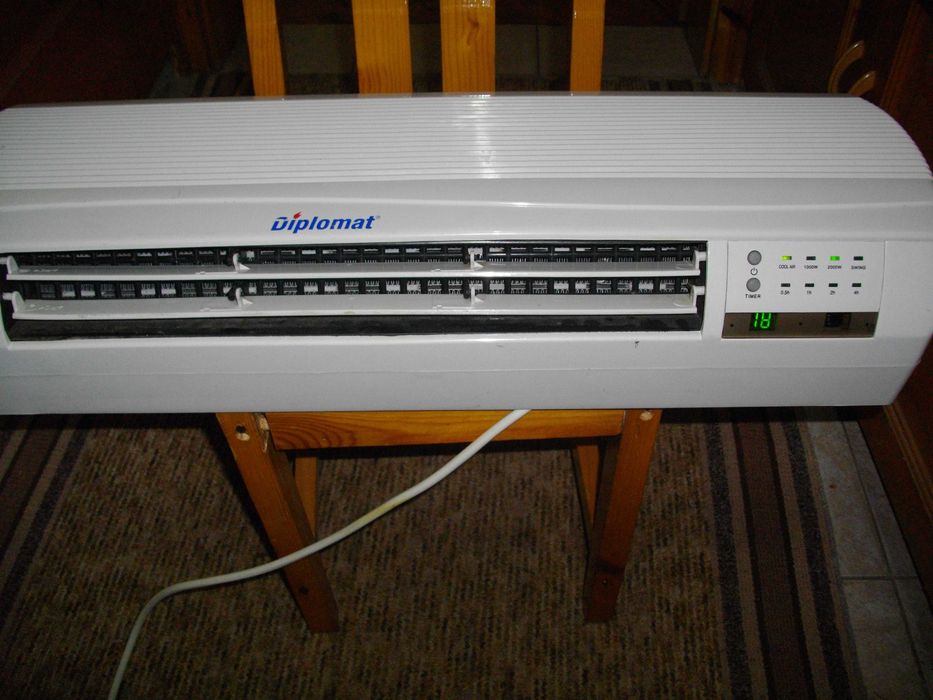 Керамична вентилаторна печка за  стена 2квт