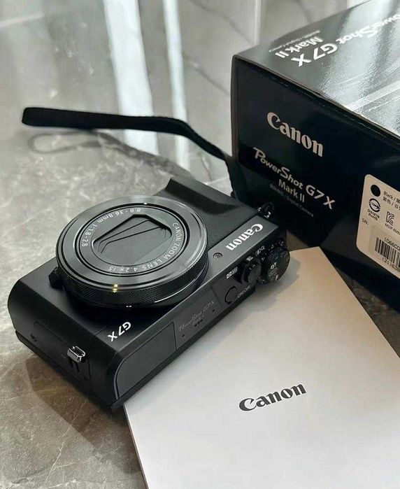 Фотоапарат Canon Powershot G7X Mark II