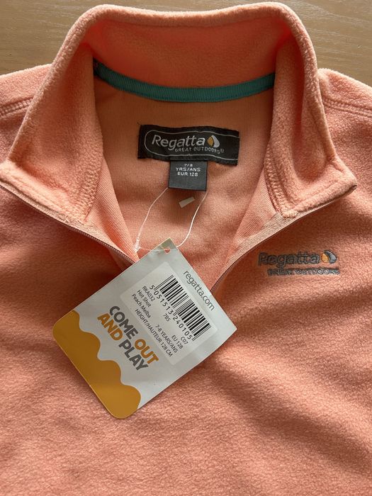 Поларена блуза Regatta 128см нова