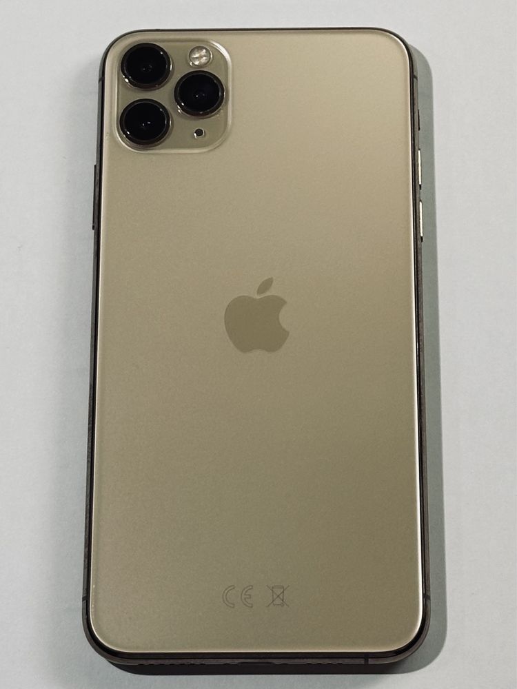 iPhone 11 Pro Max Gold 100% battery