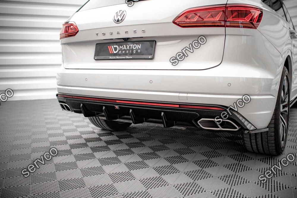 Prelungire difuzor Volkswagen Touareg R-Line 2018- v1 - Maxton Design