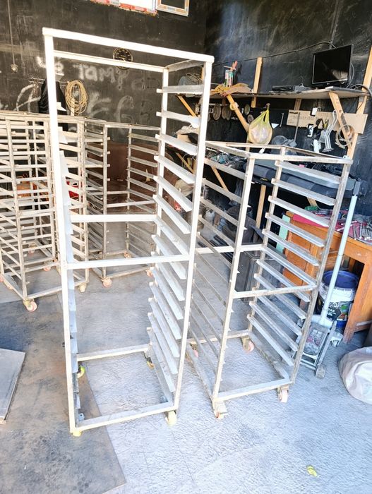 Стеллаж из нержавейки