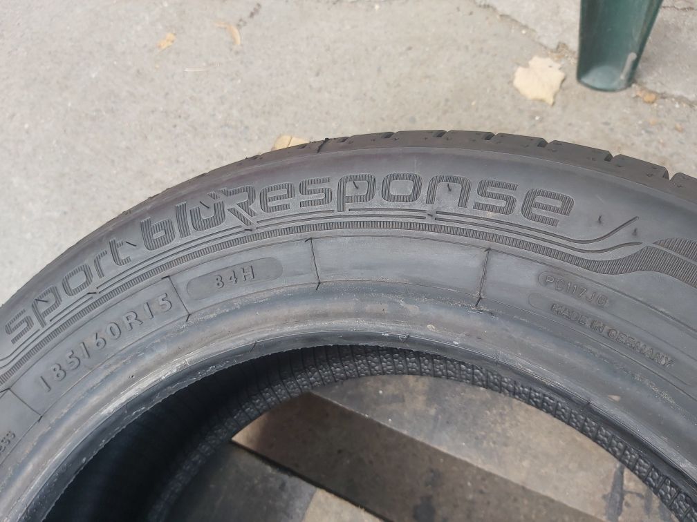 1бр. Нова 2021г. 185/60/15 Dunlop Sport Blu Response