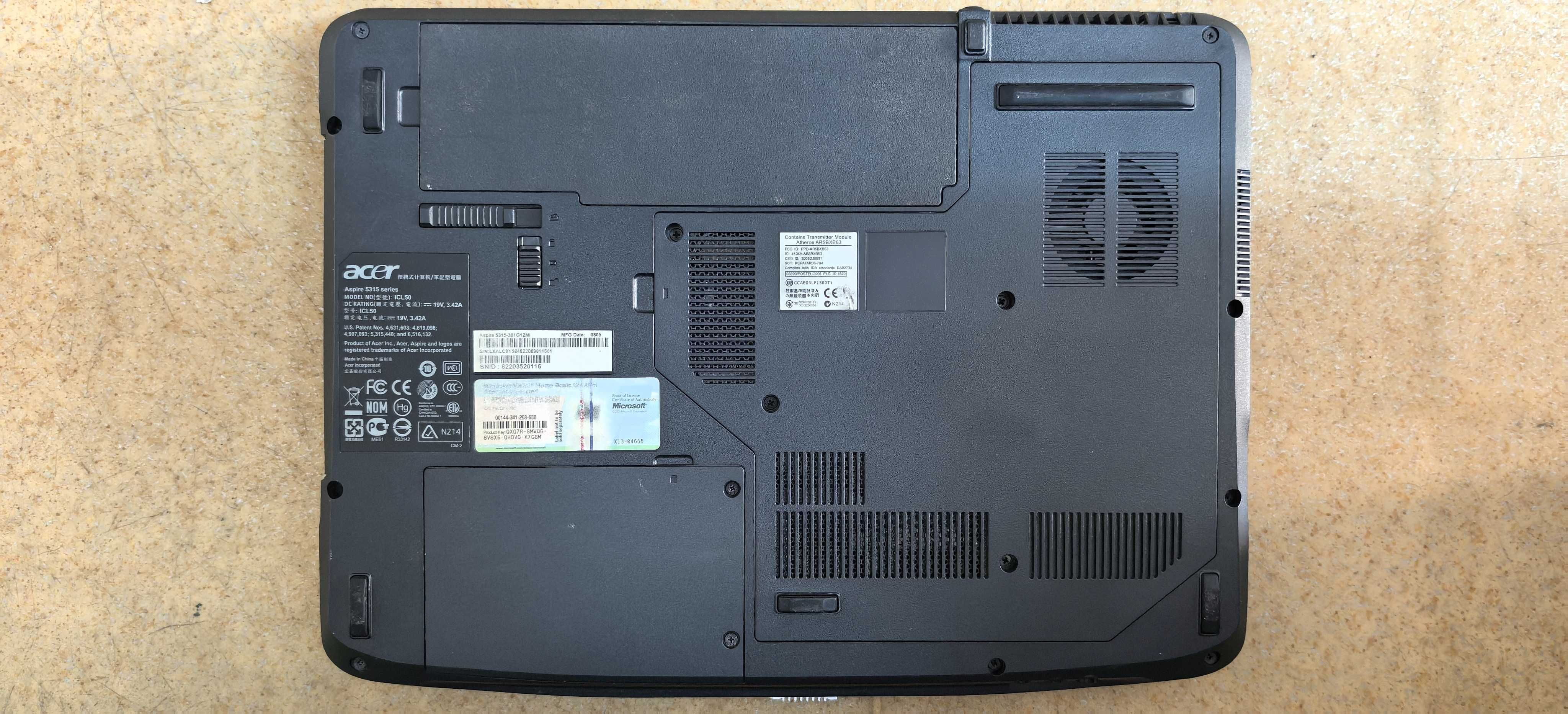 Laptop Acer 5732A 5315 5290 pt colectionari sau piese