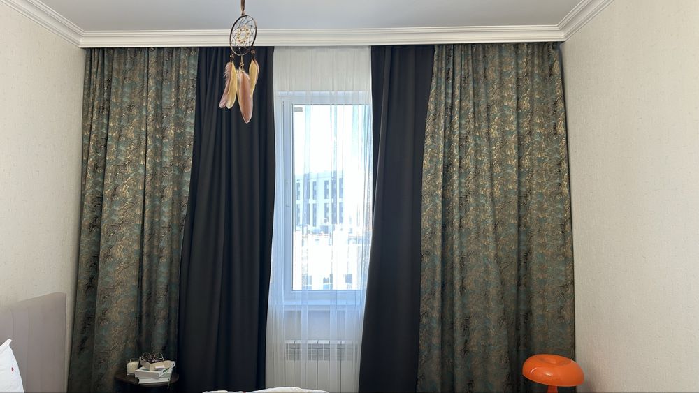 Шторы с тюлем продам