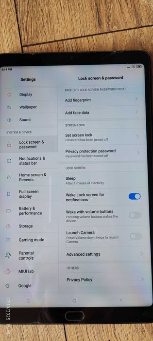 Таблет Xiaomi Mi Pad 4 Plus 4GB/64GB