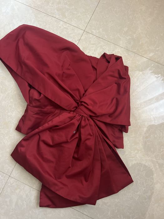 Дамски топ HM / бюстие бордо / червен