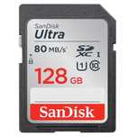 Карта памет SANDISK ULTRA 128GB 80MB КЛАС 10