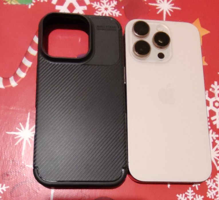 Apple iphone 16 pro 512gb, много запазен  със  17 месеца гаранция.