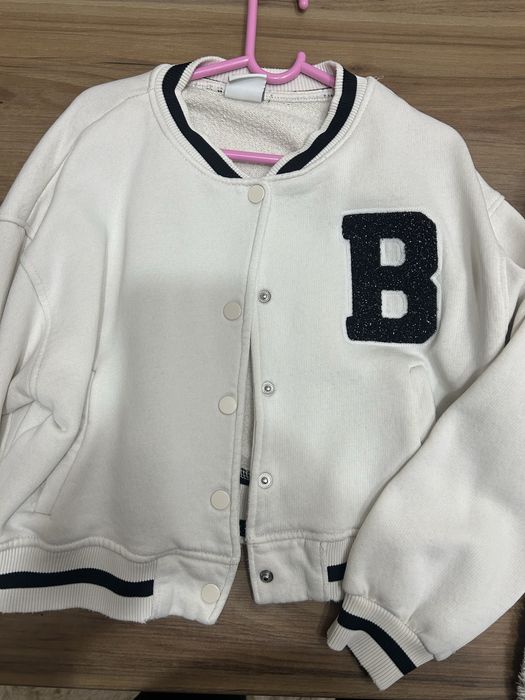 Яке бомбър Зара , худи и елек Flair размер 8-10 години