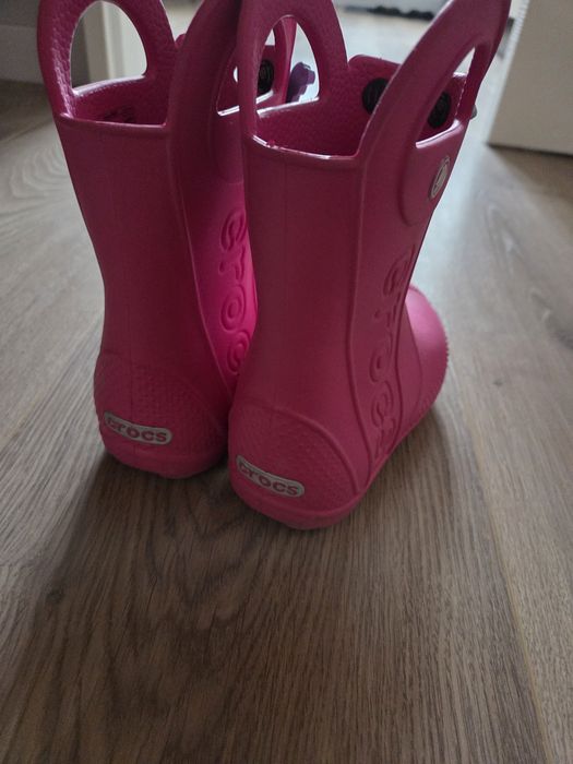 Cizme Crocs roz mărimea 28