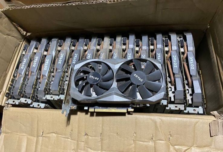 Видеокарта 1080ti p102-100