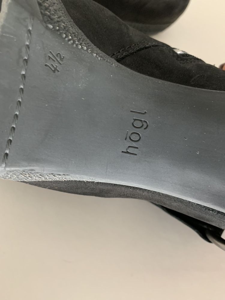 Botine piele Hogl