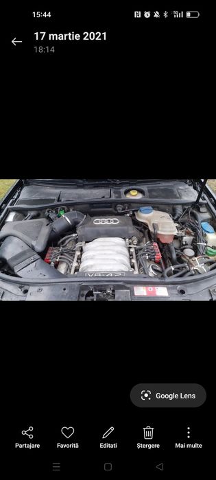 Audi A6 Allroad V8 motor 4,2 benzină