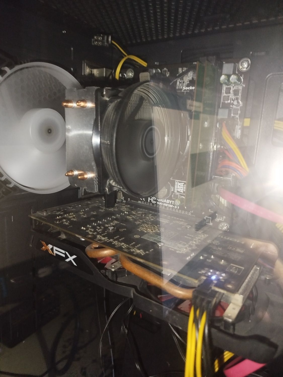 Комплект xeon e3 1220v3+h81m+8gb+кулер