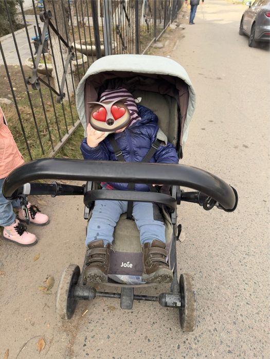 Коляска joie очень проходимая
