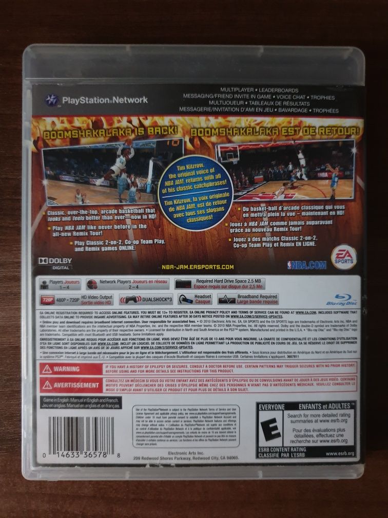 NBA Jam PS3/Playstation 3