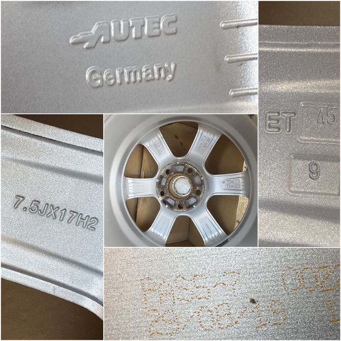 jante aliaj 17; 5x114,3; Renault Talisman, Megane 3, 4