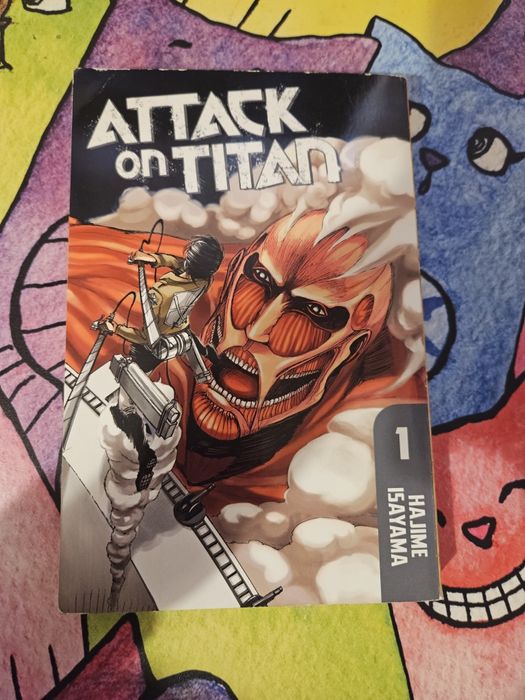 Manga Attack on Titans - primul volum
